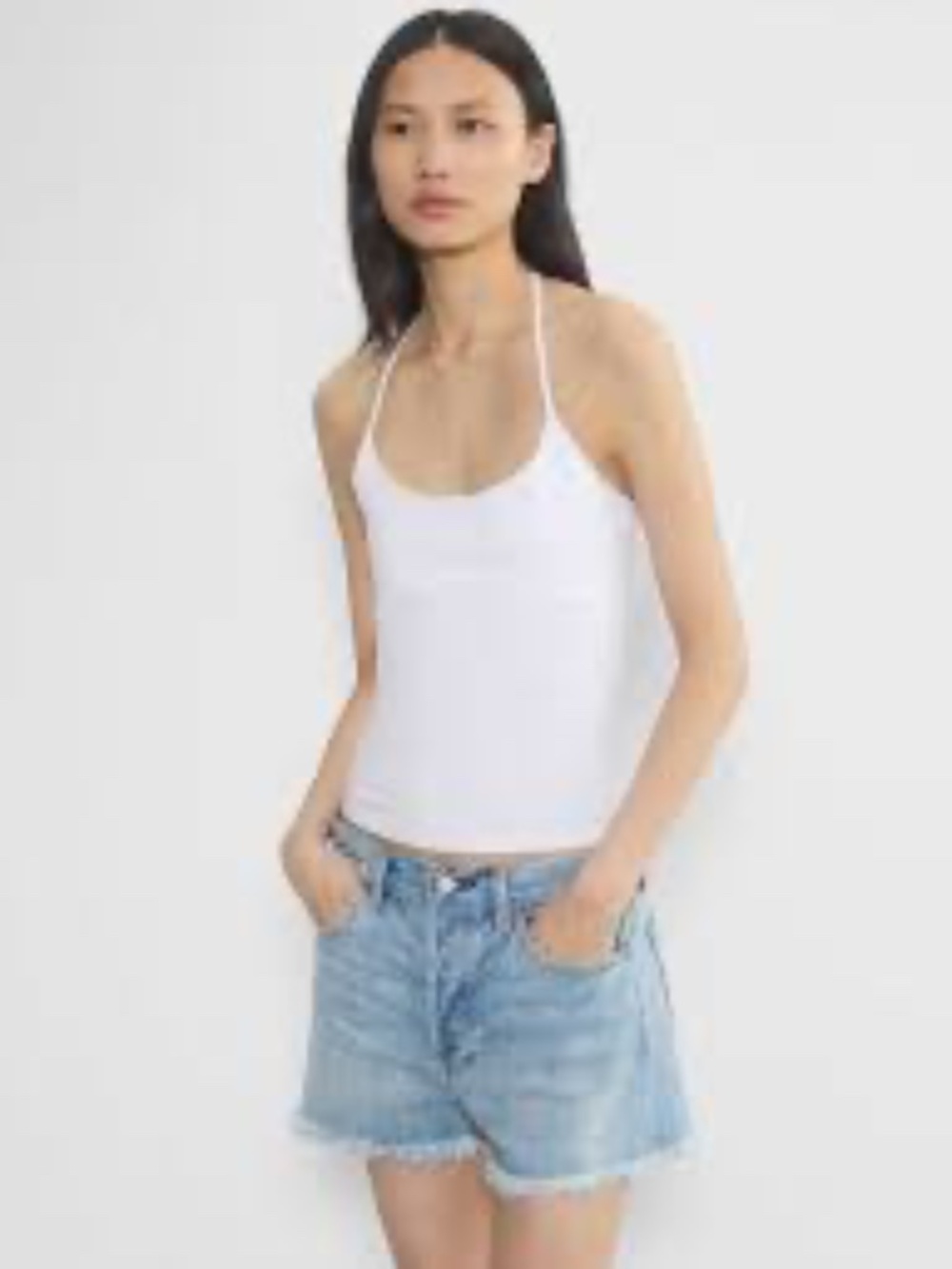 NWT Aritzia TNA Chill Entourage Halter Top Size L